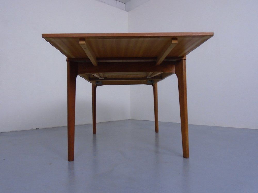 photo furniture Extendable Teak Dining Table By Henning Kjærnulf For Velje Møbelfabrik, 1960s
