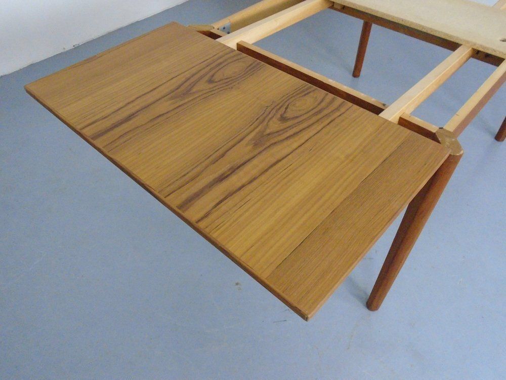 photo vinterior Extendable Teak Dining Table By Henning Kjærnulf For Velje Møbelfabrik, 1960s