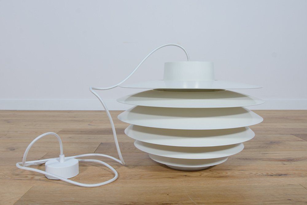 Mid Century Danish Verona Pendant Lamp By Svend Middelboe For Fog & Menup, 1960s photo for sale