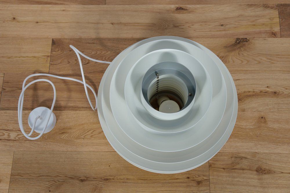 Lighting Mid Century Danish Verona Pendant Lamp By Svend Middelboe For Fog & Menup, 1970s photo