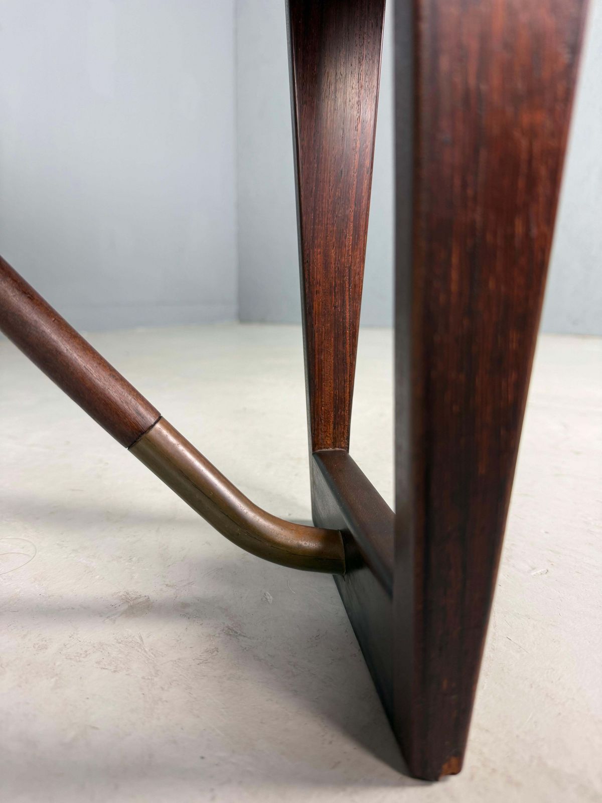 photo furniture 1960s Peter Løvig Nielsen 'Boomerang' Desk Hedensted Møbelfabrik