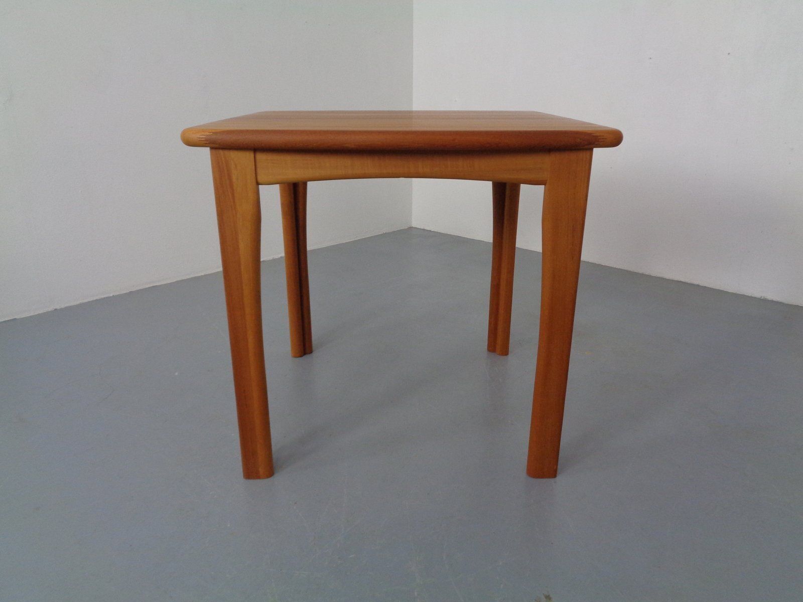Small Teak Dining Table From Dyrlund, 1970s photo Furniture