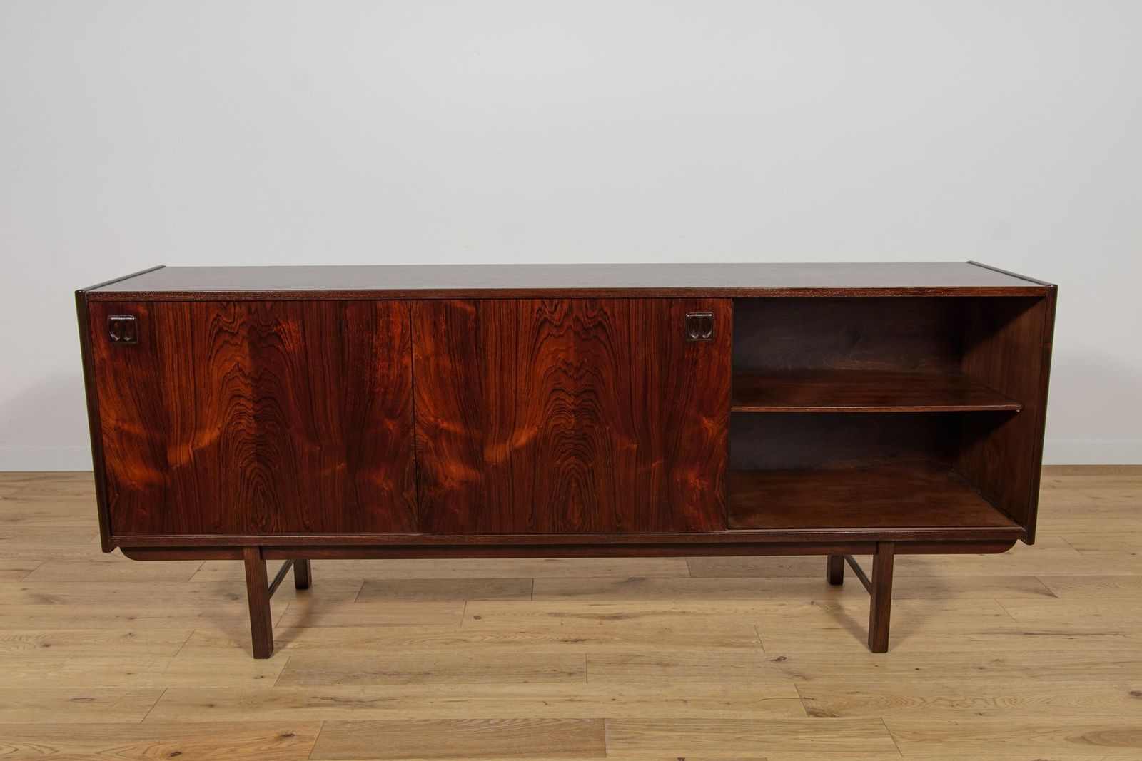 Mid Century Rosewood Sideboard By Erik Wortz For Ikea, Sweden, 1960s photo vintage