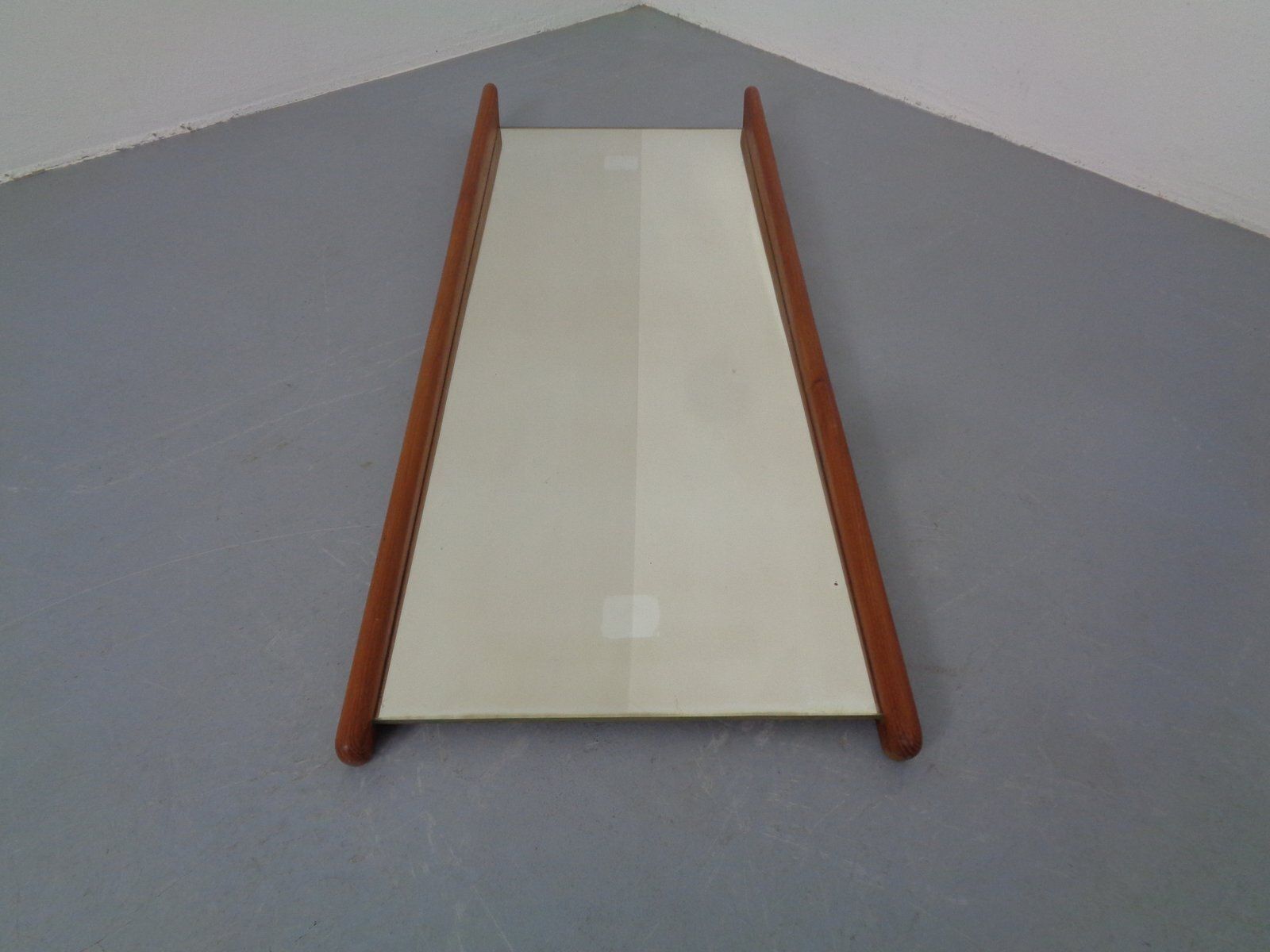 Home Decor Large Teak Mirror By Uno & östen Kristiansson For Luxus, Sweden, 1960s photo