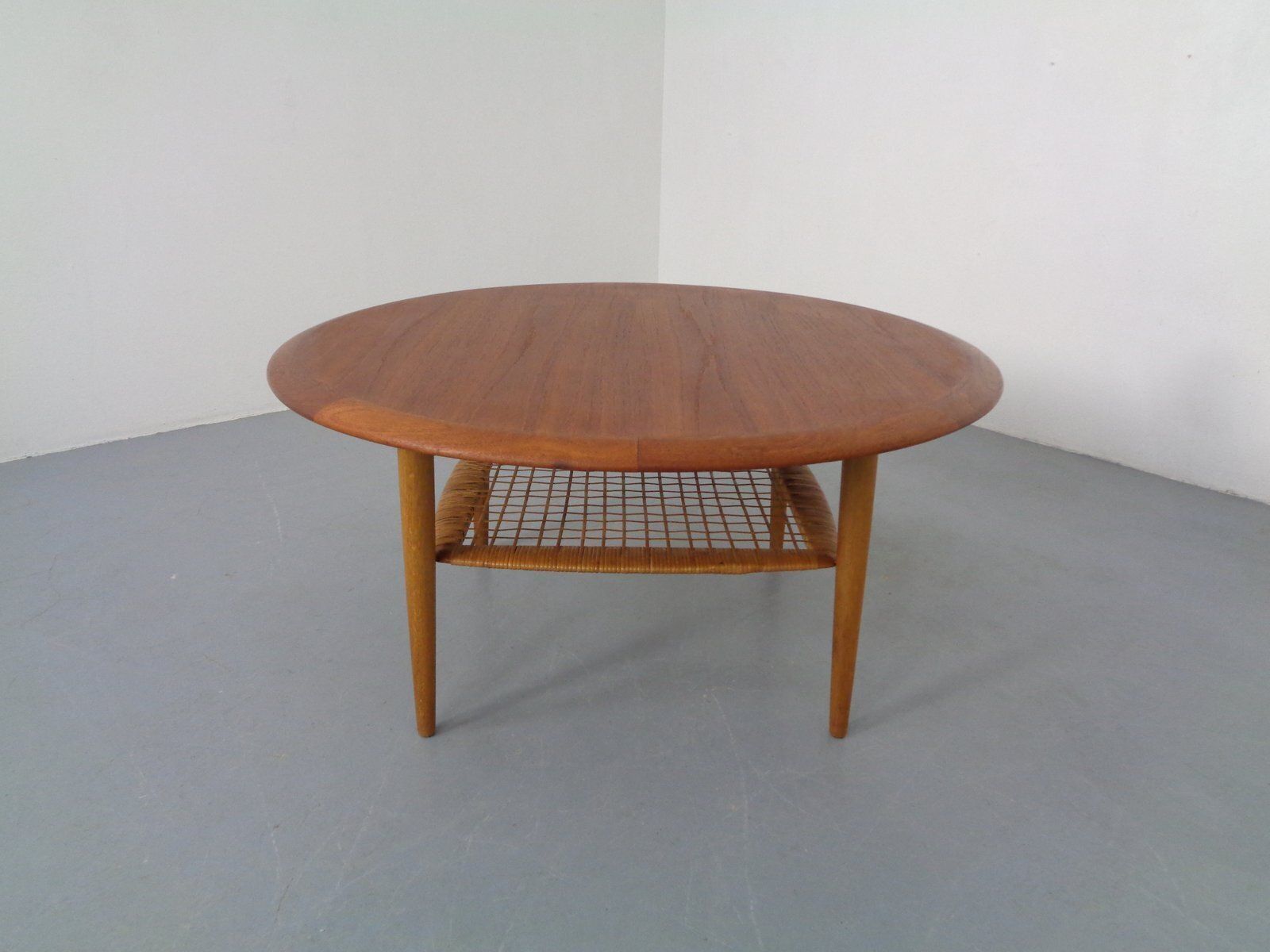 Teak Coffee Table By Johannes Andersen For Cfc Silkeborg, Denmark, 1960s photo 737.0