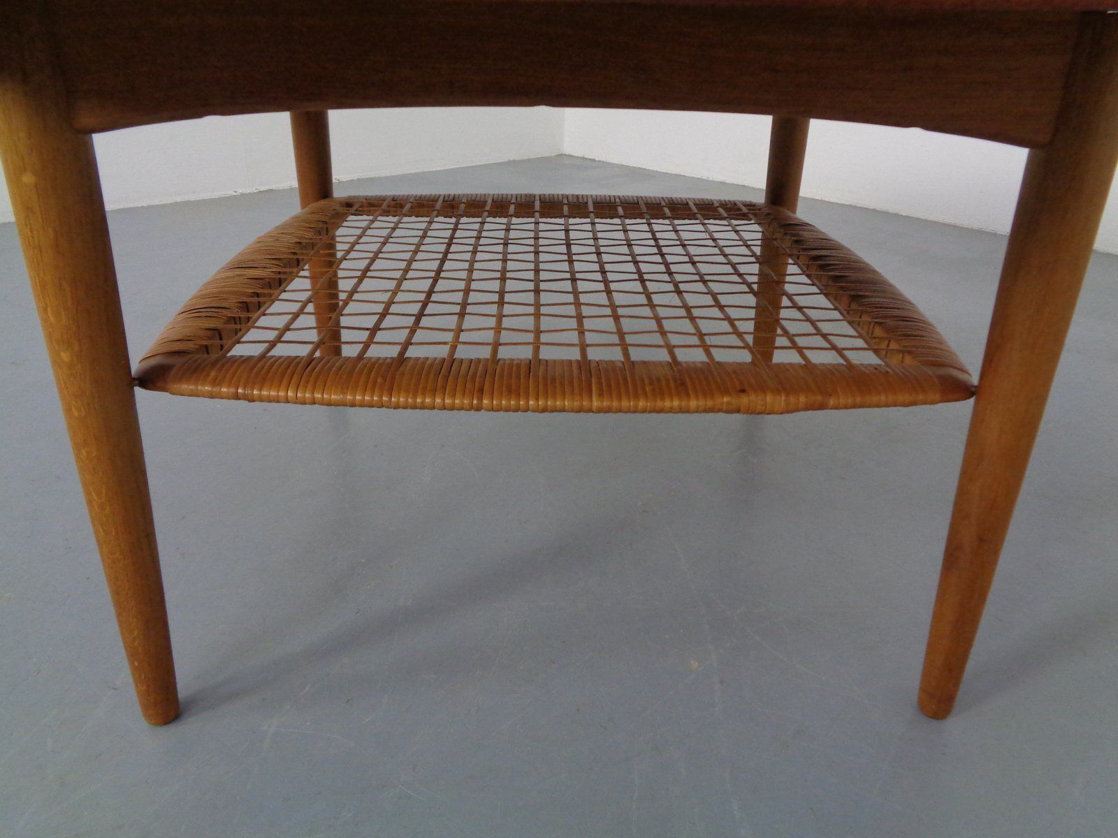 photo for sale Teak Coffee Table By Johannes Andersen For Cfc Silkeborg, Denmark, 1960s