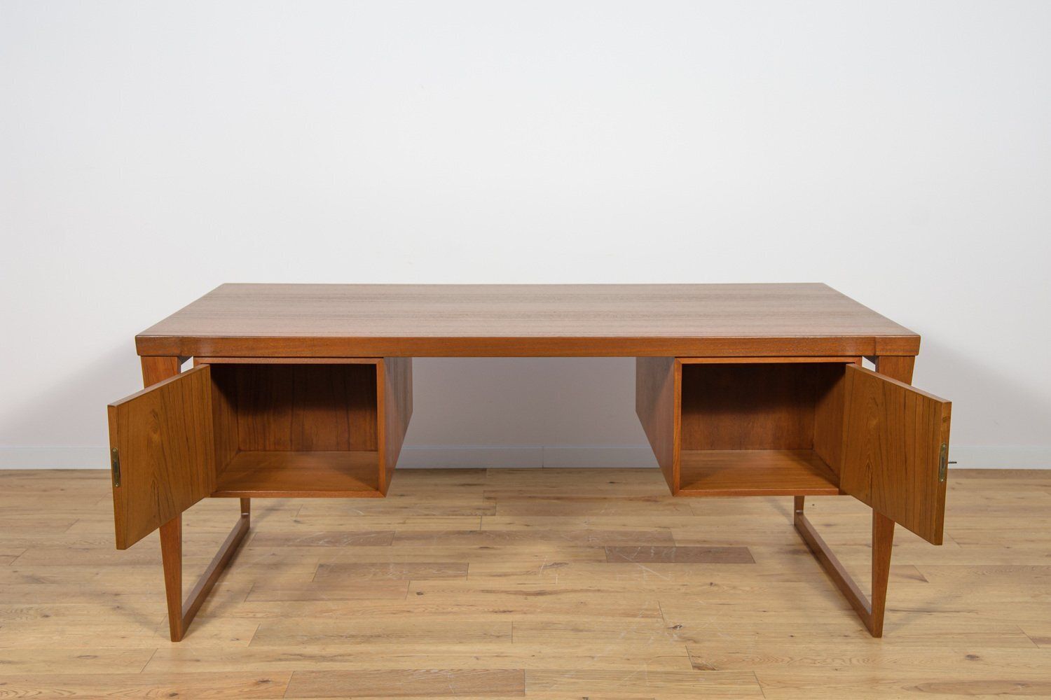photo furniture Model 70 Desk In Teak By Kai Kristiansen For Feldballes Møbelfabrik, 1960s