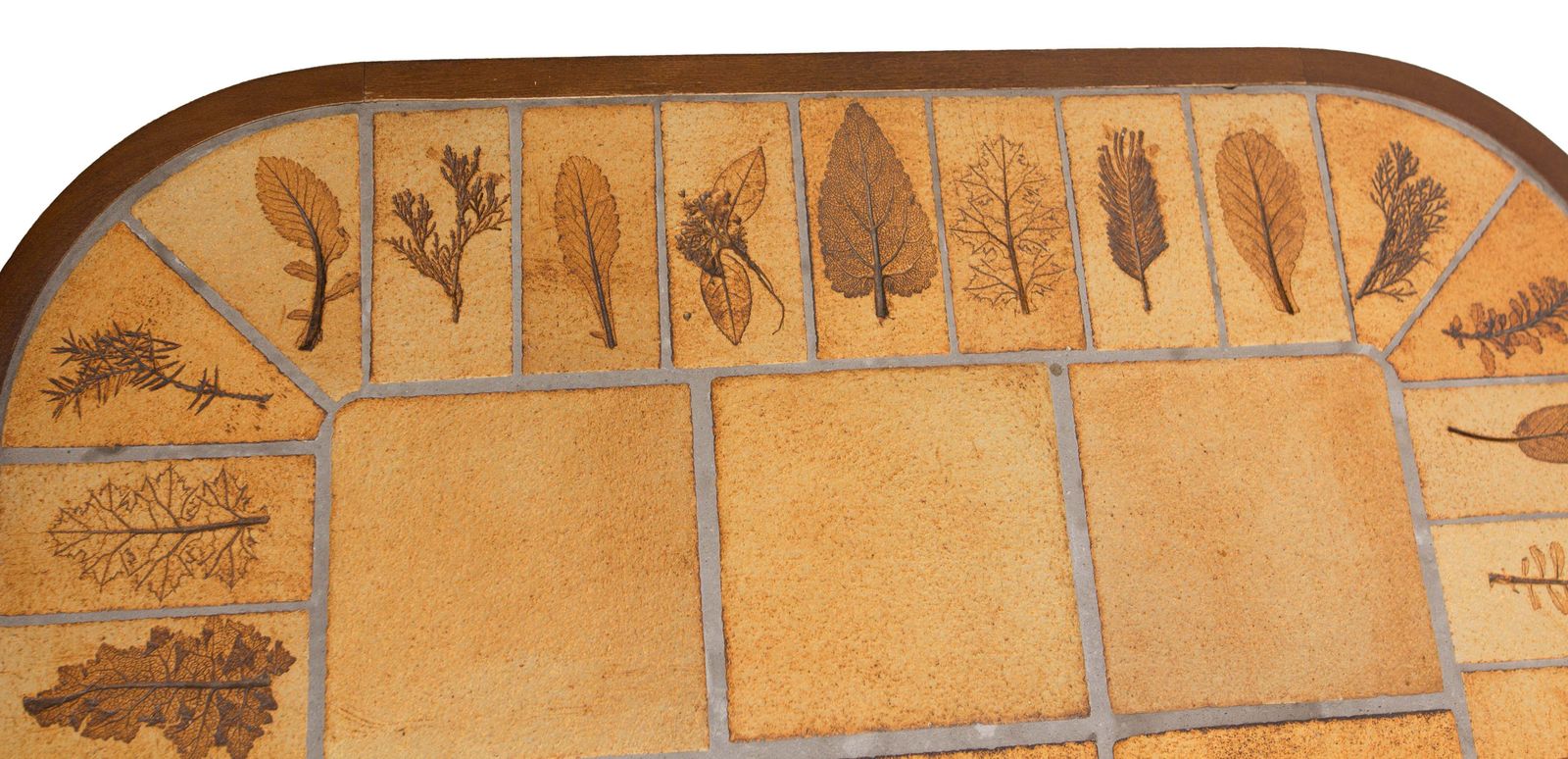 French Herbarium Coffee Table Vallauris Tiles In The Capron Style Circa 1970 photo buy