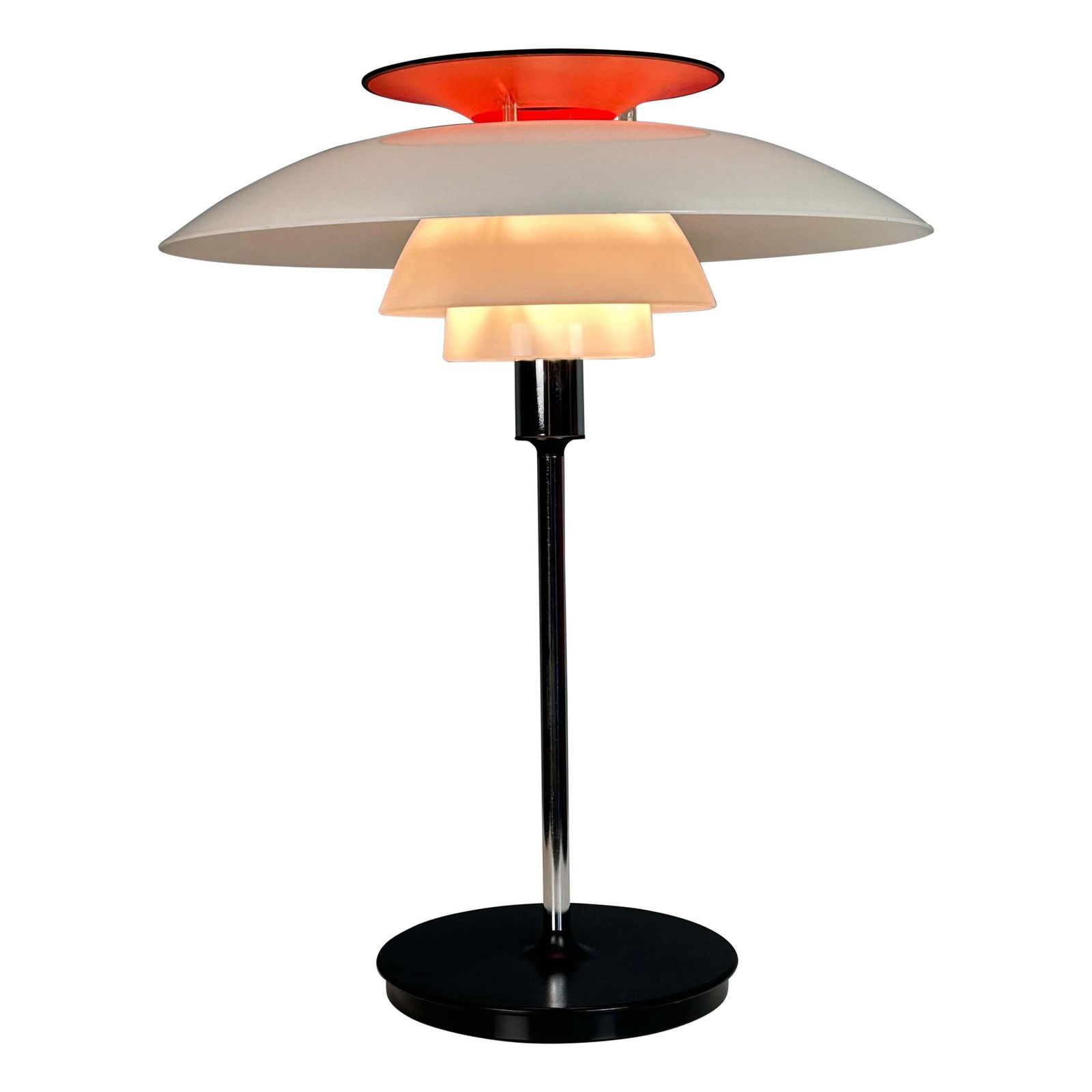 Ph 80 Table Lamp For Poul Henningsen By Louis Poulsen, 1970