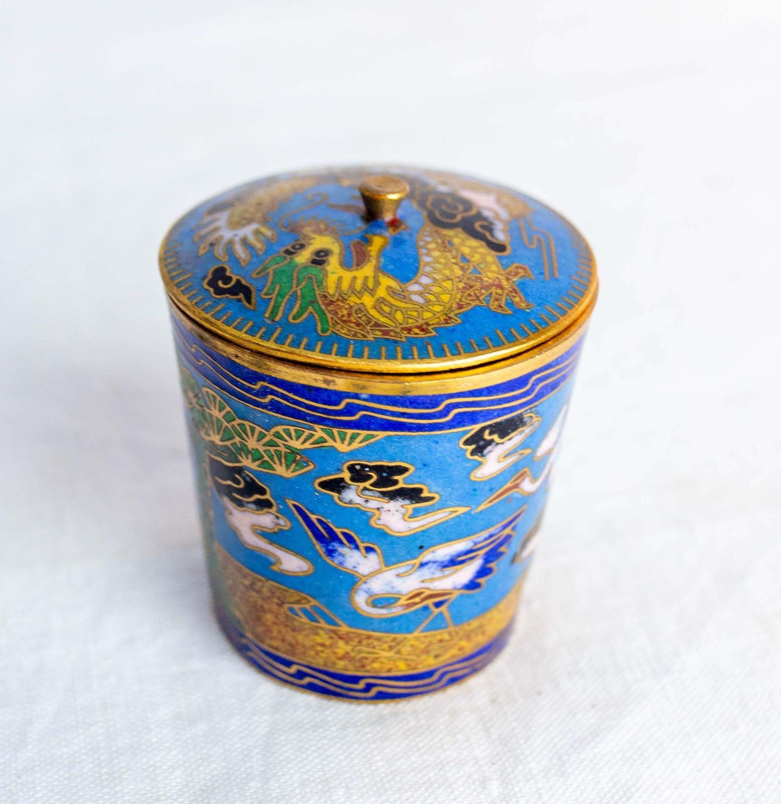 Home Decor Set Of Four Small Boxes From A Collection, French & Chinese Before 1950 photo