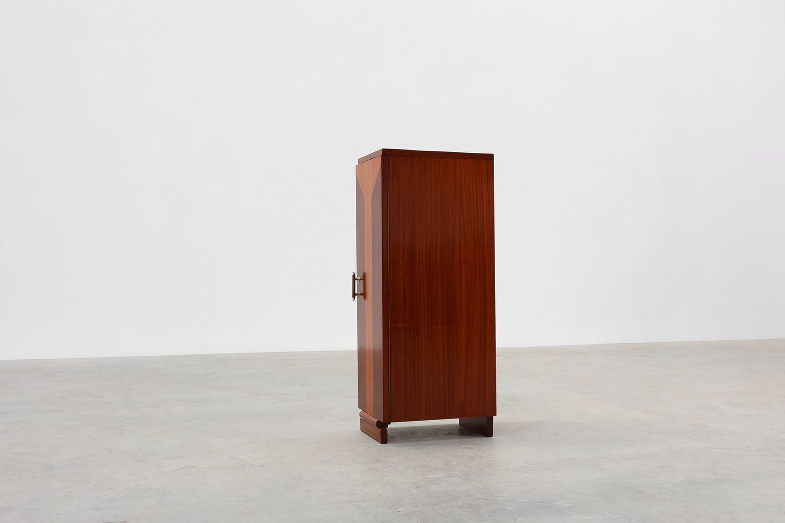 Art Deco Cabinet With Veneer Wood Inlay, France, 1920s photo buy