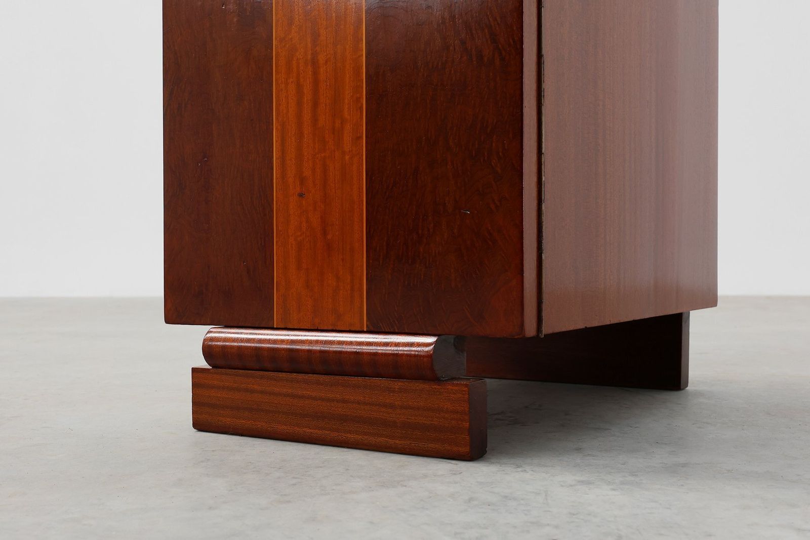 2915.0 Art Deco Cabinet With Veneer Wood Inlay, France, 1920s photo