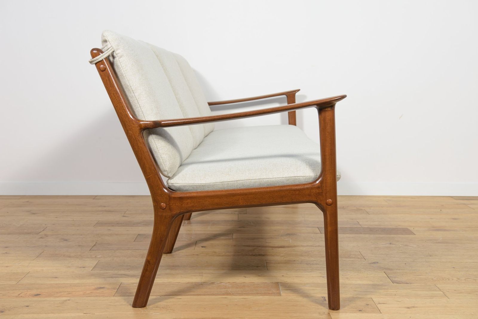 Mid Century Three Seater Sofa By Ole Wanscher For Poul Jeppesens, 1960s photo vinterior