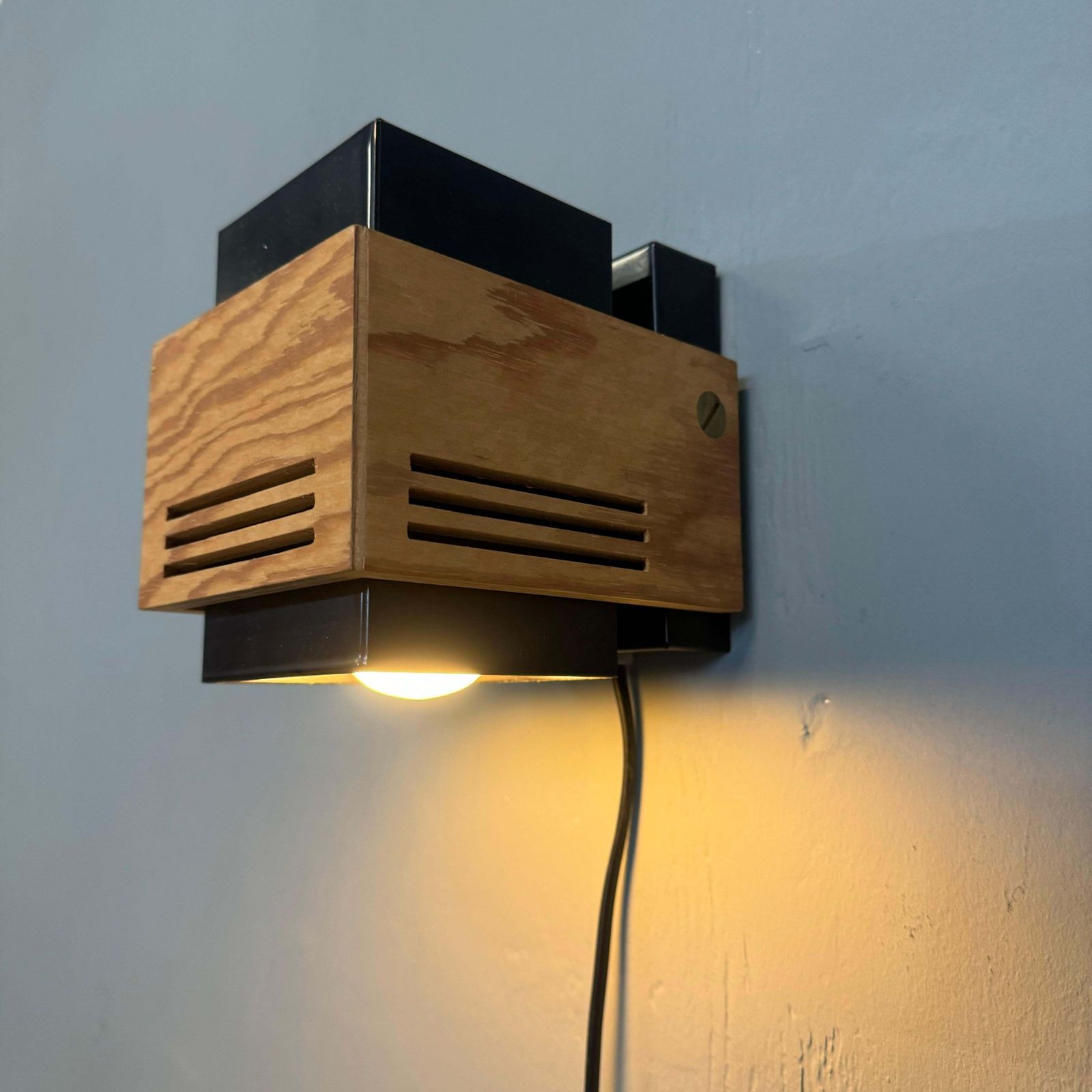 photo furniture Cubism Wall Lamps By Claus Bolby For Cebo Industri 70's