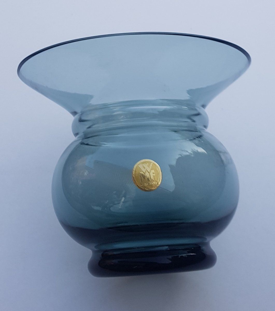 Tourmaline Vases By Wilhelm Wagenfeld For Wmf, Set Of 3