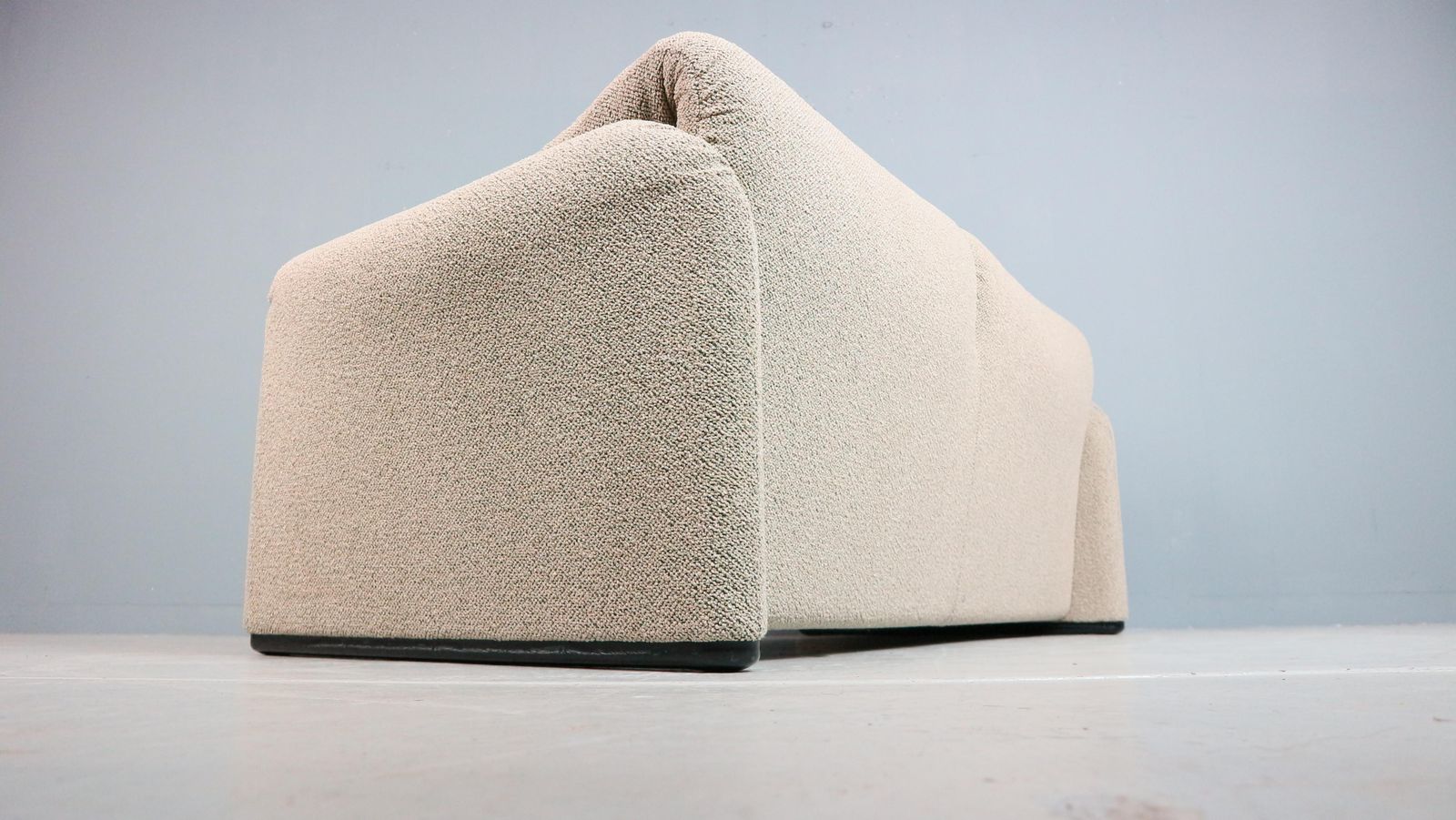 Furniture Vico Magistretti "Maralunga" 2 Seater Re Upholstered Sofa For Cassina photo