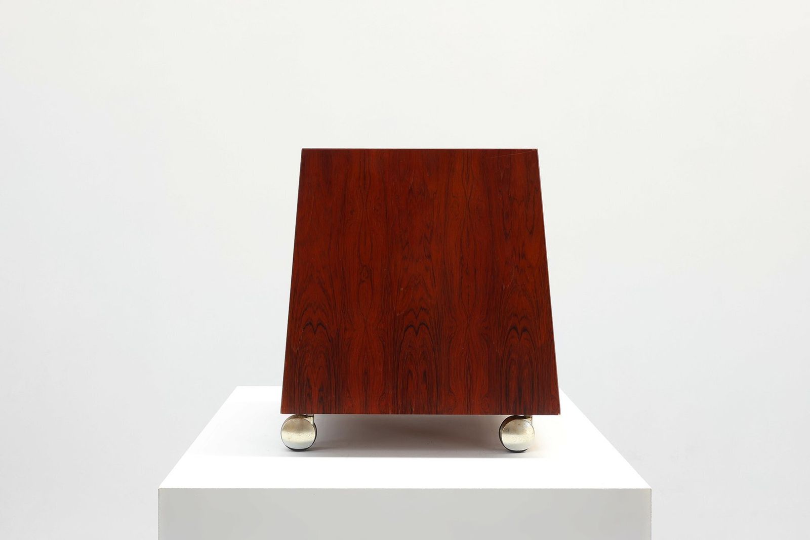photo furniture Mid Century Magazine Lp Caddy Rack By Rolf Hesland For Bruksbo, Norway, 1970s