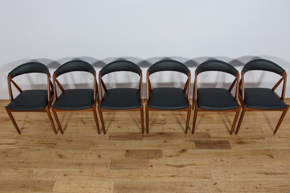 Model 31 Dining Chairs By Kai Kristiansen For Schou Andersen, Denmark, 1960s, Set Of 6 photo Furniture