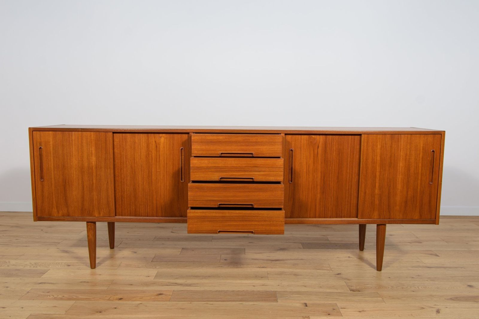 photo furniture Mid Century Teak Sideboard By Nils Jonsson For Hugo Troeds, Sweden, 1960s