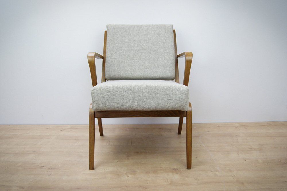 Armchair By Selman Selmanagic For Veb Deutsche Werkstätten Hellerau, 1950s photo 937.0