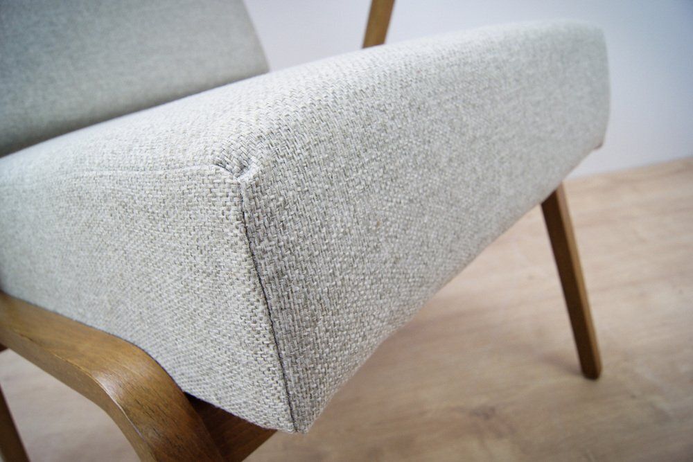 Set Of Armchairs By Selman Selmanagic For Veb Deutsche Werkstätten Hellerau, 1950s photo vintage