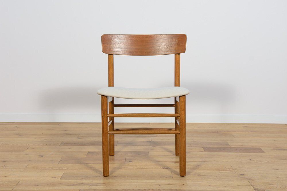 photo furniture J39 Folkchairs Chairs By Børge Mogensen For Farstrup, 1950s, Set Of 6