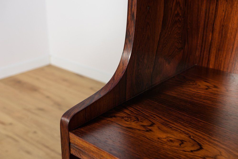 Furniture Mid Century Rosewood Shelf By Johannes Sorth For Bornholm, 1960s photo
