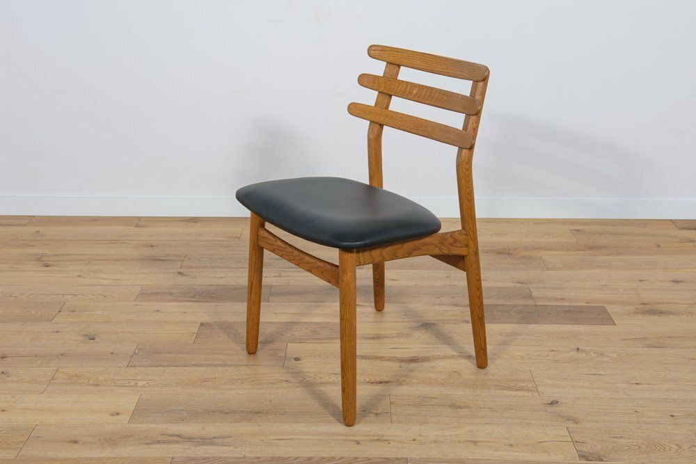 Mid Century Oak Dining Chairs By Poul Volther For Fdb Mobler, Denmark, 1960s, Set Of 6 photo buy