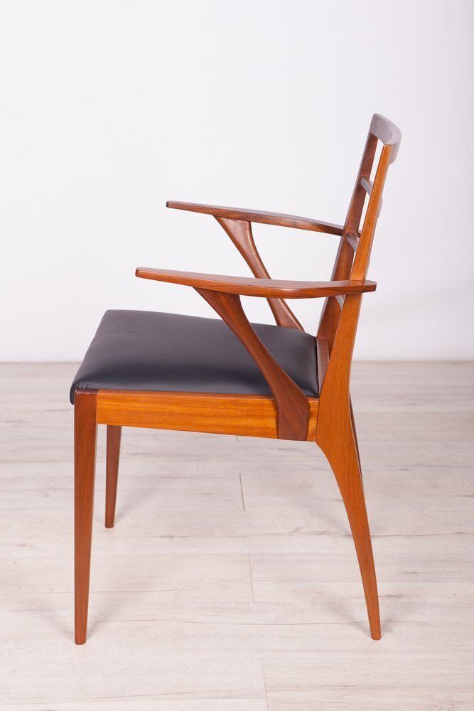 photo vintage Mid Century Dining Chairs From McIntosh, 1960s, Set Of 6