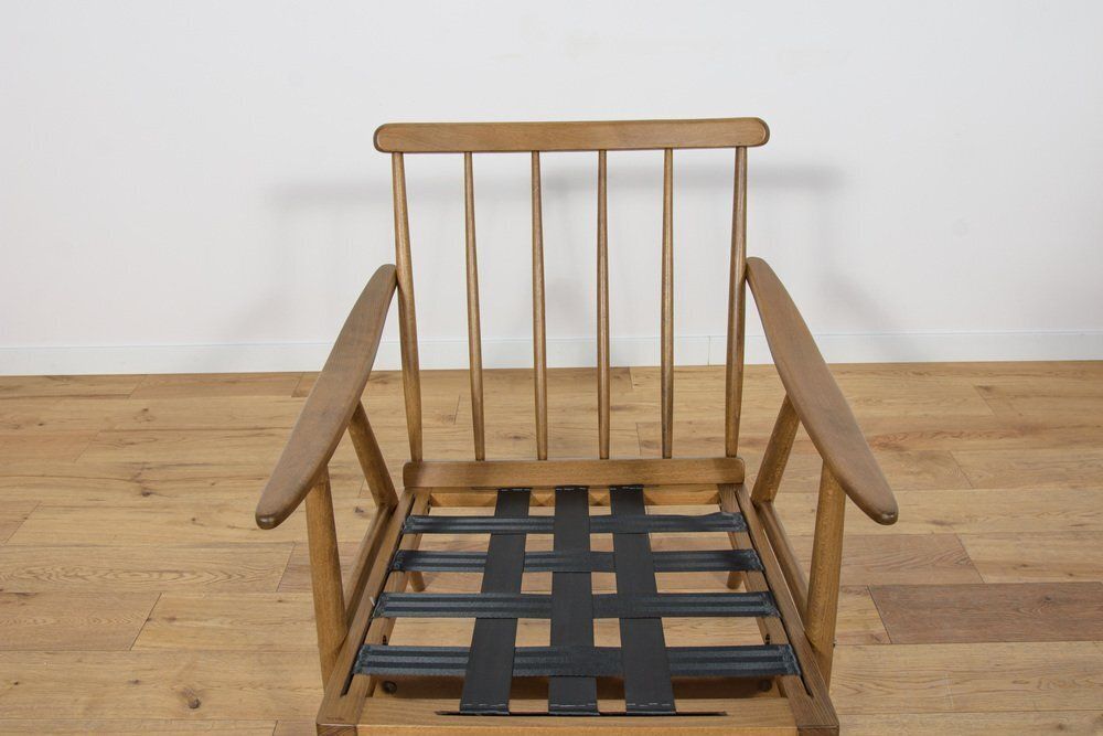 Set Of Mid Century Armchairs From Ton, 1960s photo vintage