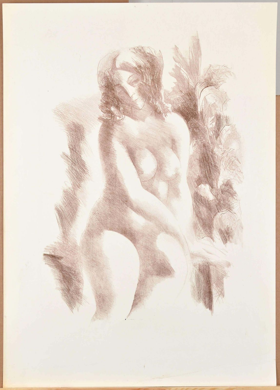 Malda Muizuleladies. Paper, Lithograph, 63x46 Cm1986 photo 354.0