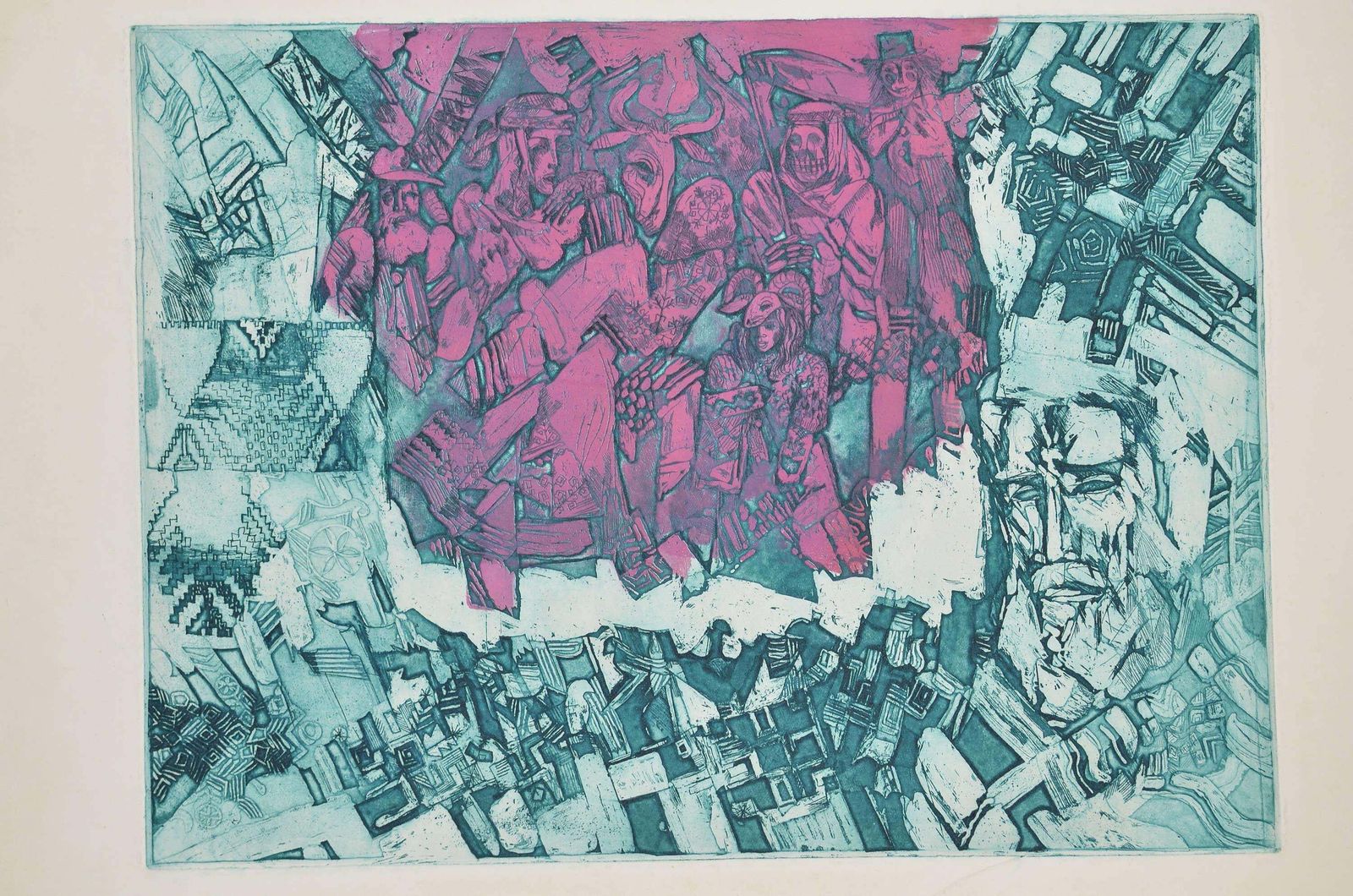 Malda Muizulemummery. 1986. Paper, Etching, 48.5x65 Cm1986 photo buy