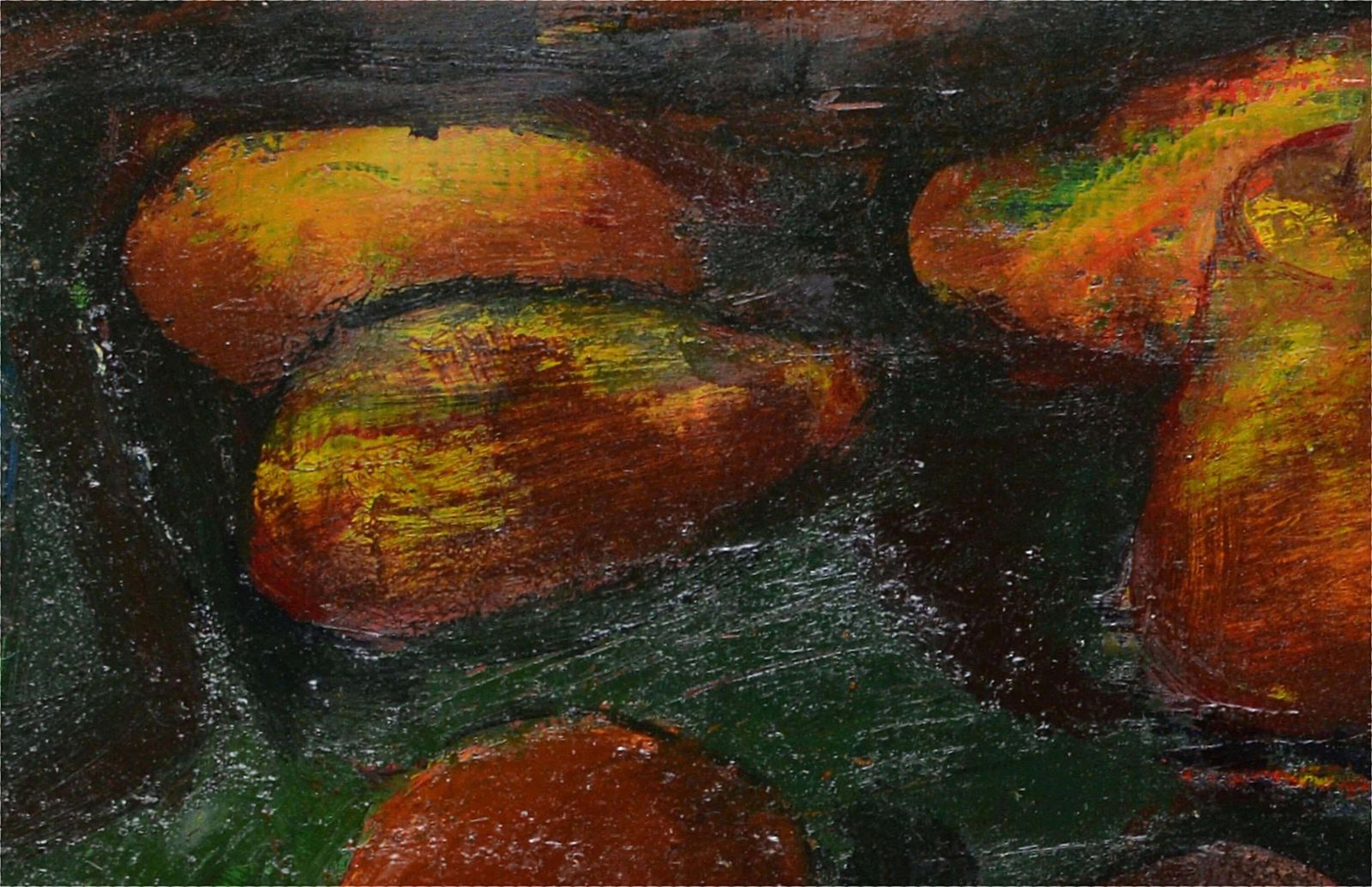 Aleksandr Rodin (1922 2001)still Life With Pears. Late 21st Century. Oil On Cardboard, 39x50 Cm photo 778.0