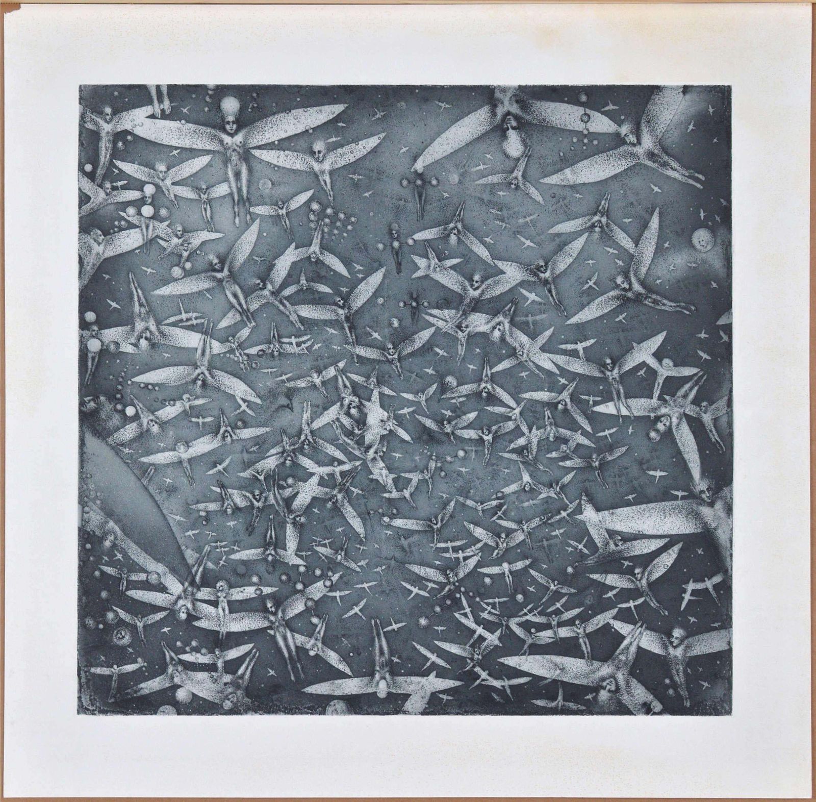 Nele Zirniteporioheresis. 2004. Paper, Etching, 49.5x51.5 Cm2004 photo furniture