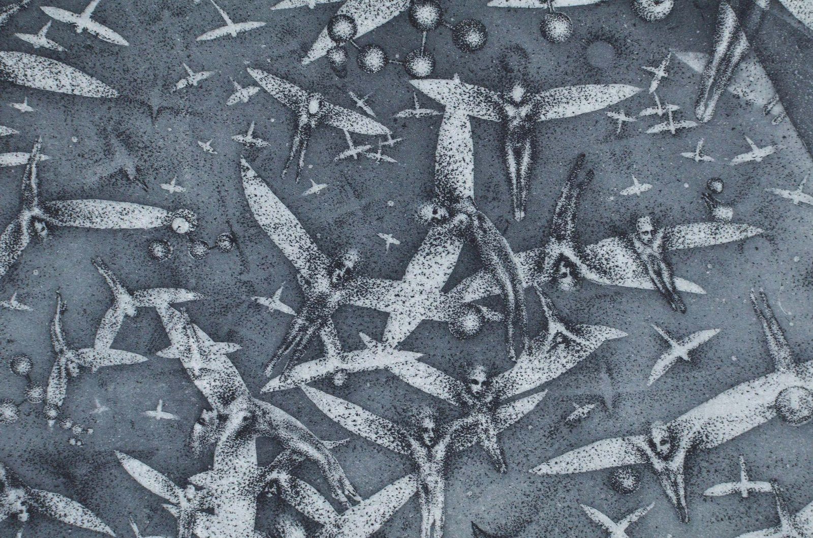 Nele Zirniteporioheresis. 2004. Paper, Etching, 49.5x51.5 Cm2004 photo 778.0