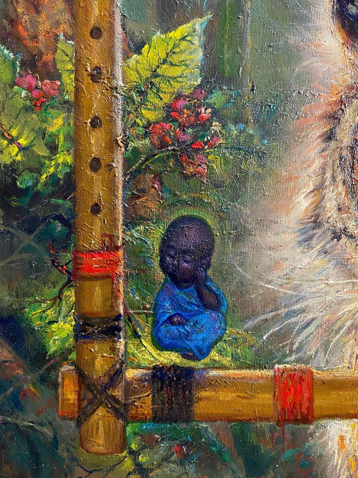 Igor Maikovbuddha Flute. 1994. Canvas, Oil, 80x106 Cm1994 photo for sale