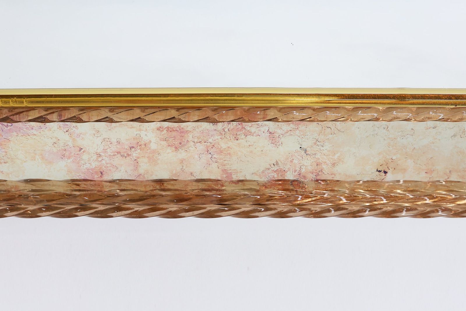 Large Venetian Mirror In Murano Glass By Art Venitien, 1960s photo vinterior
