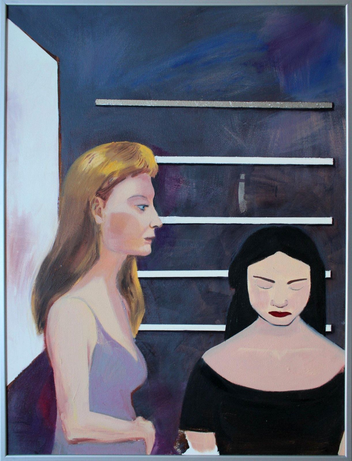 Justine Plankajadon't Cry, Sunshine, God Does Something Else. Canvas/Oil, 80x60 Cm2025