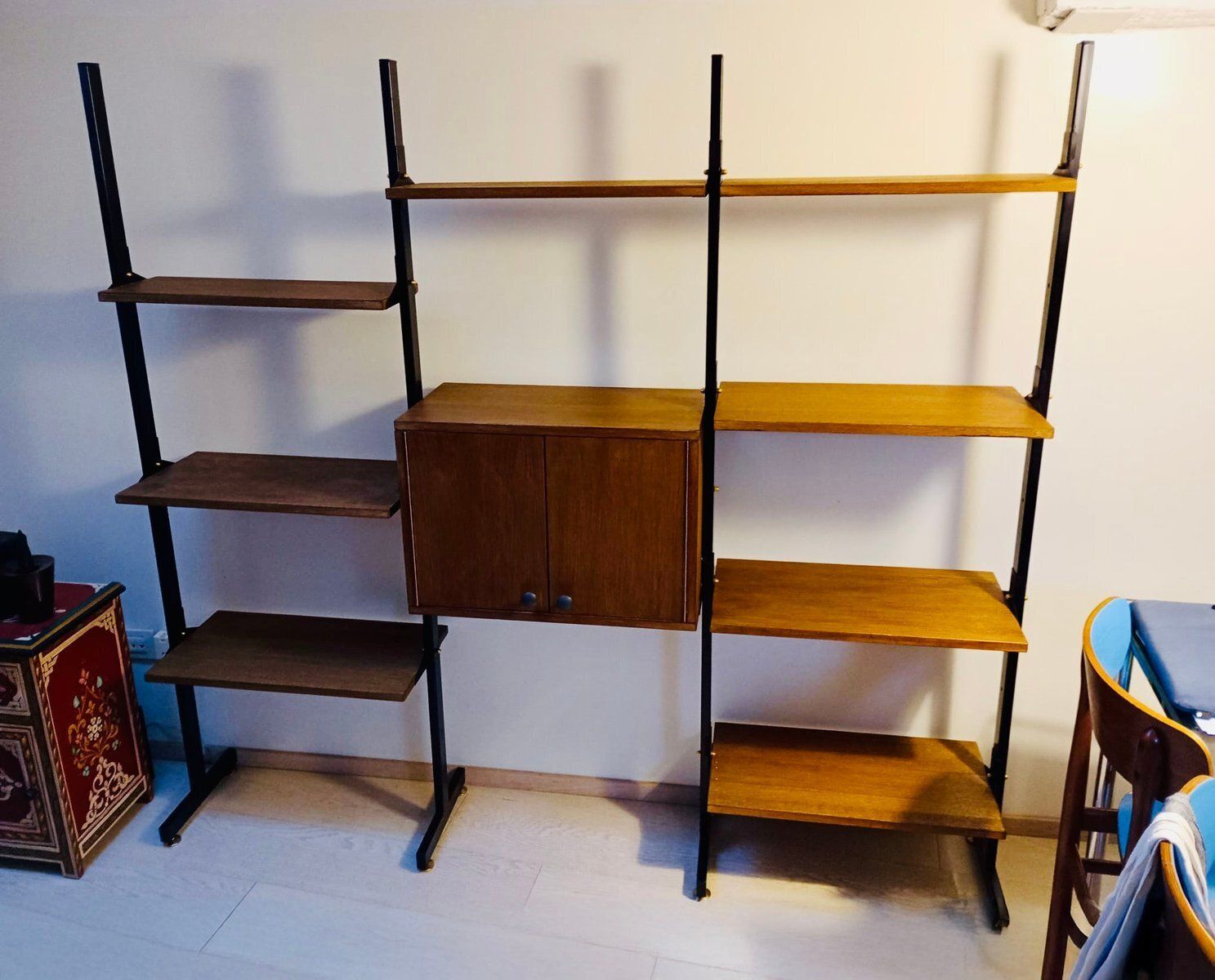 Vintage Italian Bookcase, 1960s
