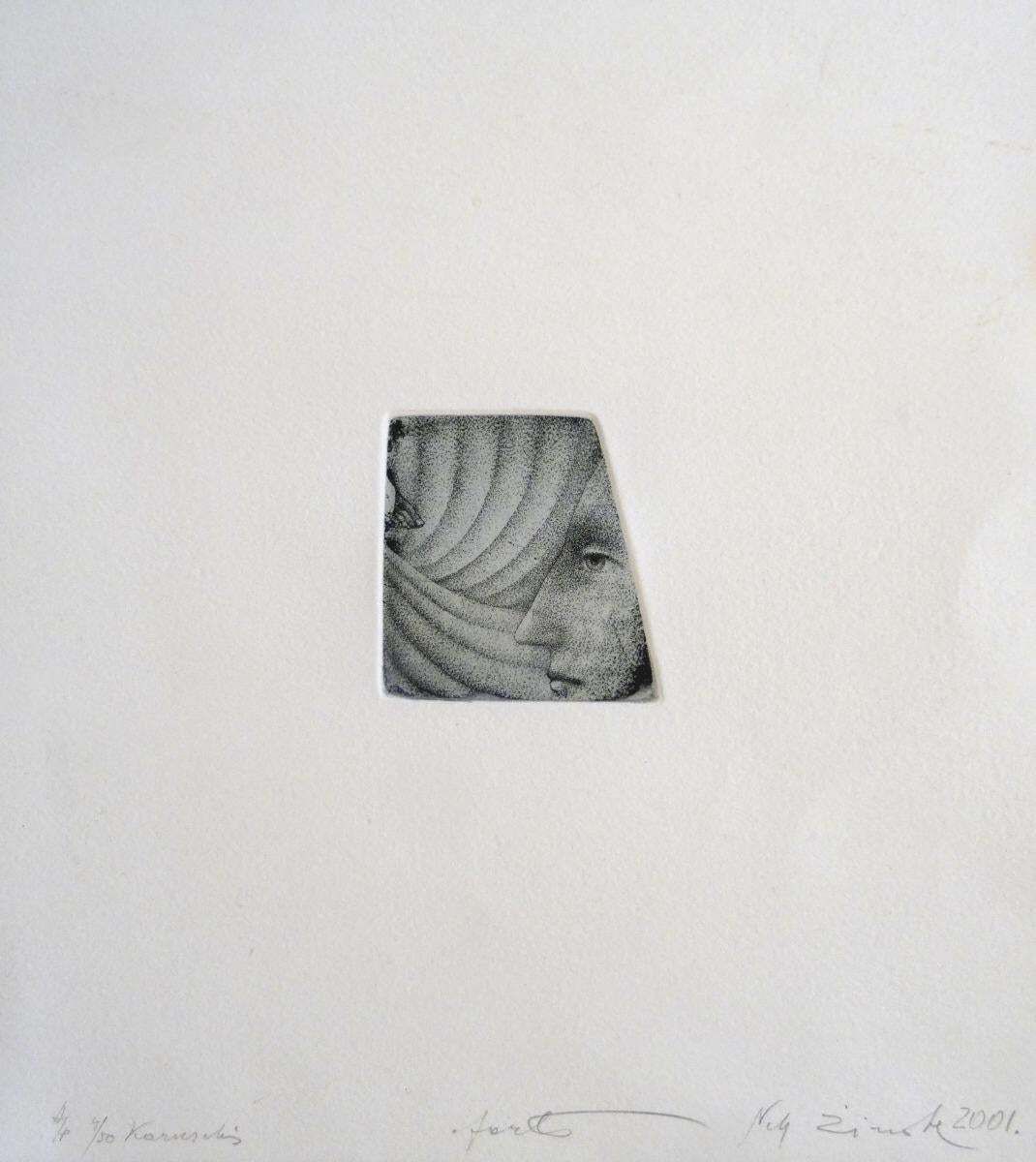 Nele Zirnitecarousel  2001, 4/50, Paper, Etching, 6.5x6 Cm2001 photo furniture