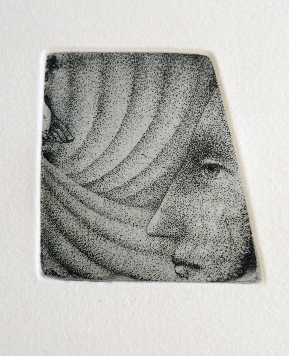 Nele Zirnitecarousel  2001, 4/50, Paper, Etching, 6.5x6 Cm2001 photo 336.0