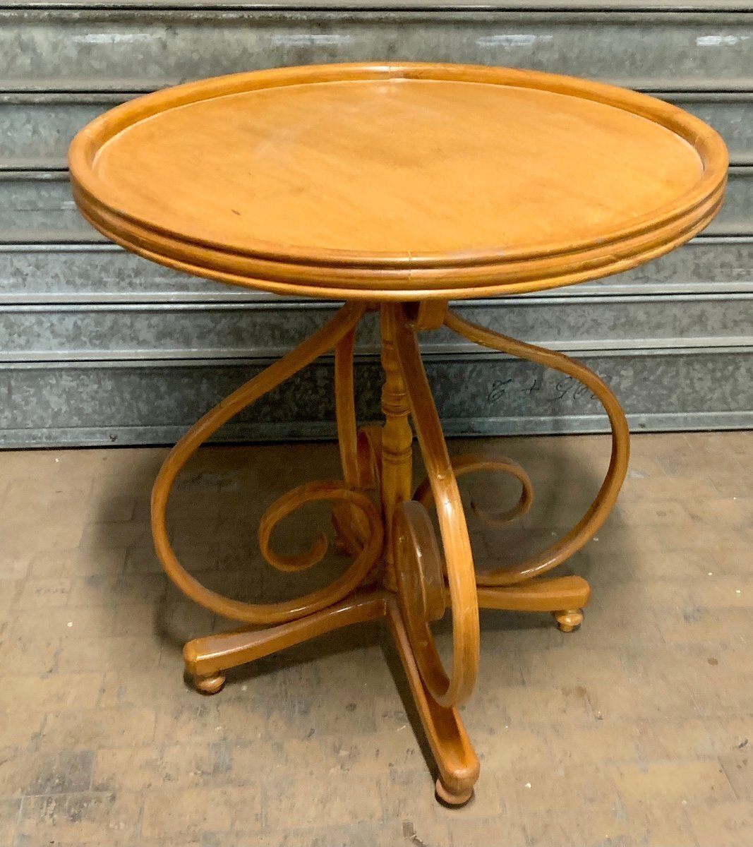 Bohemian Table By Michael Thonet For Gebrüder Thonet Vienna Gmbh, Late 19th Century
