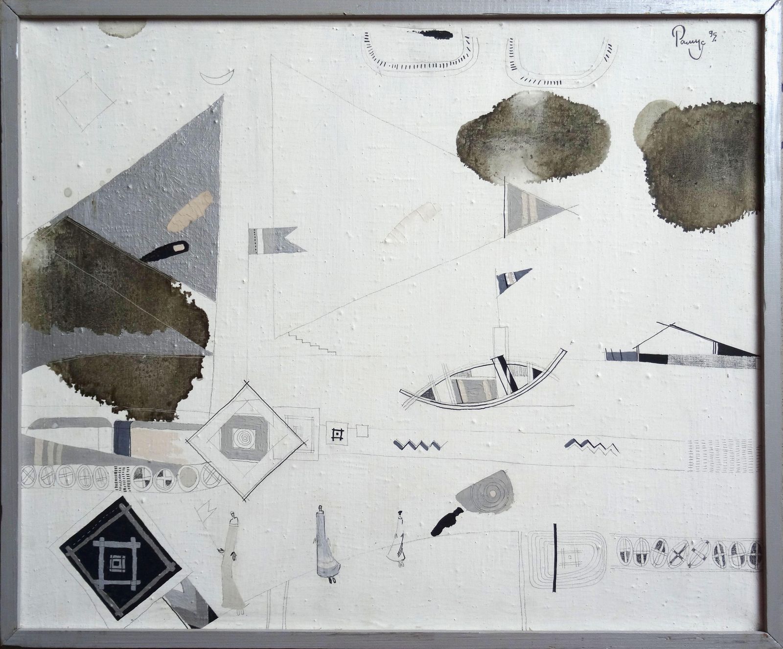 Ramuss Miсhailtechnique  1995, Oil On Canvas, 49x59 Cm1995 photo furniture