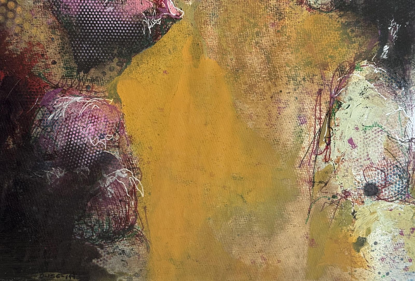 Podolczak Igord 156 144, Monotype, Cardboard/Canvas/Author's Technique, 64x50 Cm photo 1573.0