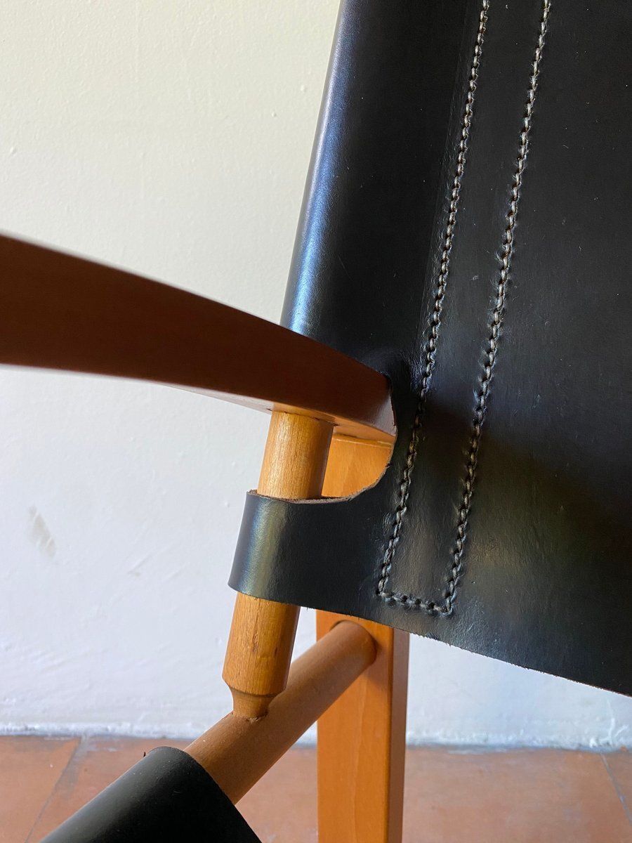 Furniture Safari Chairs From Hyllinge, 1970s, Set Of 2 photo