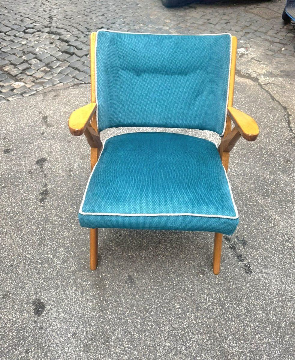 Nordic Armchair From Dal Vera, Italy, 1950s photo vinterior