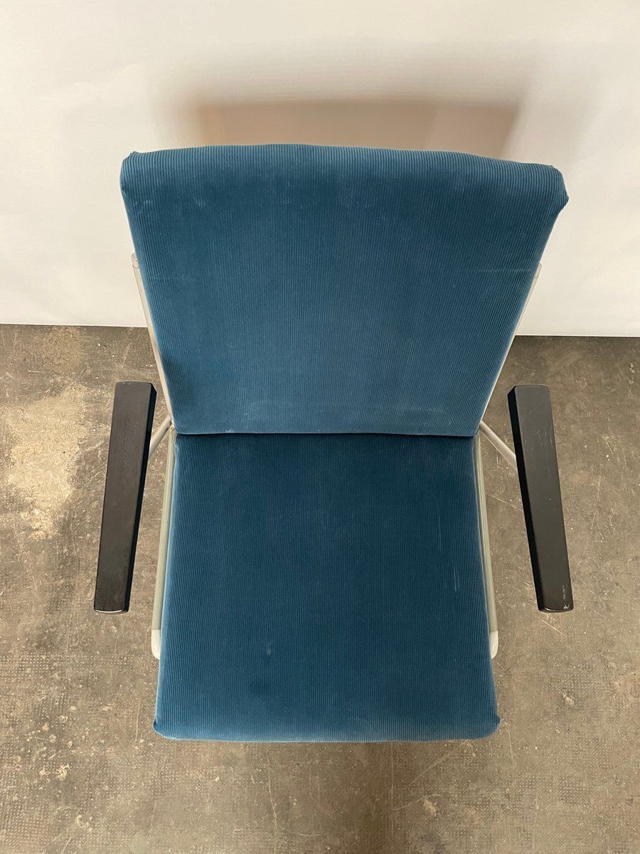 Blue Oase Lounge Chair By Wim Rietveld For Ahrend De Cirkel, 1958 photo Furniture