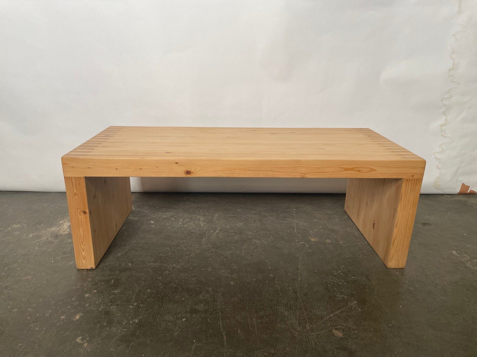 1970s Pine Coffee Table Or Bench By Ate Van Apeldoorn For Houtwerk Hattem