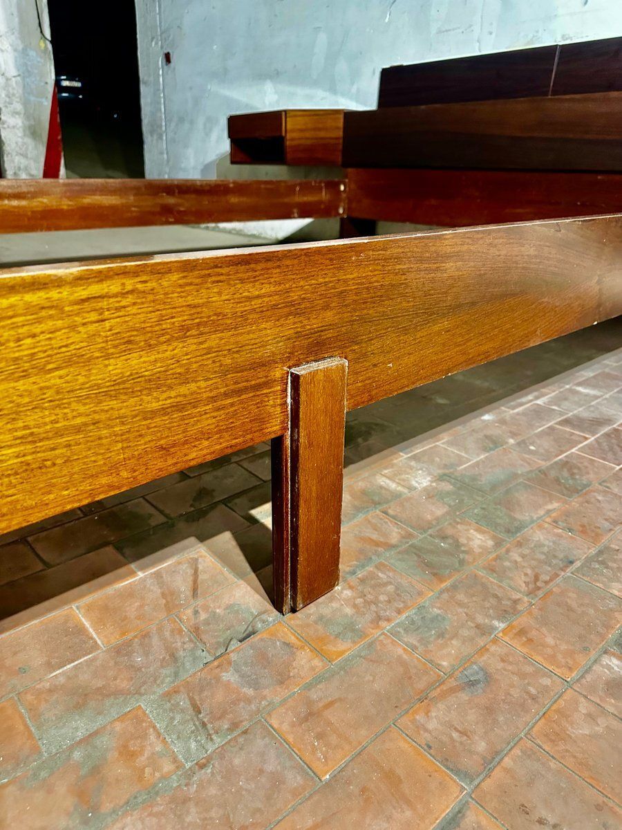 Double Bed In Rosewood, 1960s photo vinterior