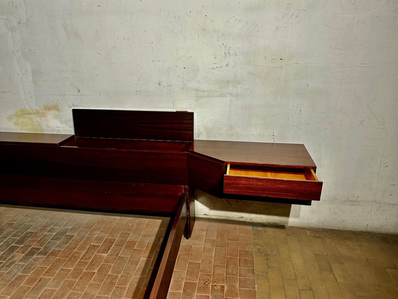 Double Bed In Rosewood, 1960s photo buy